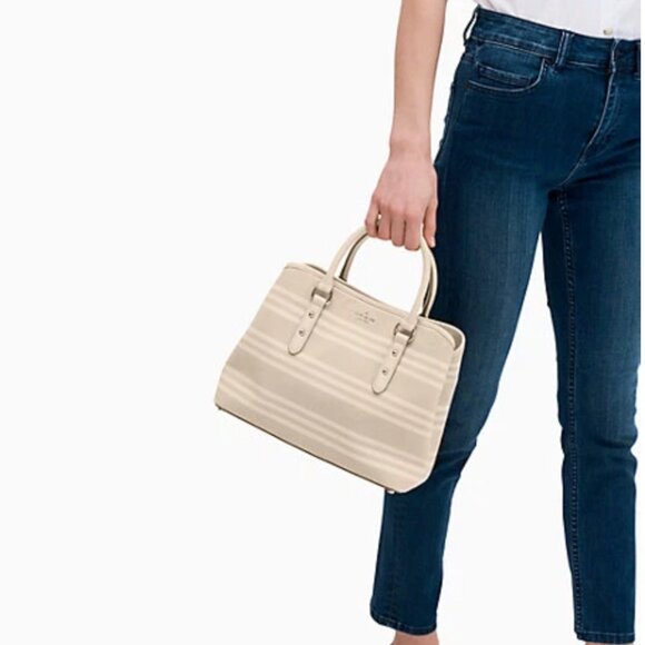 kate spade Larchmont Avenue Fabric Stripe Evangelie - Picture 6 of 9